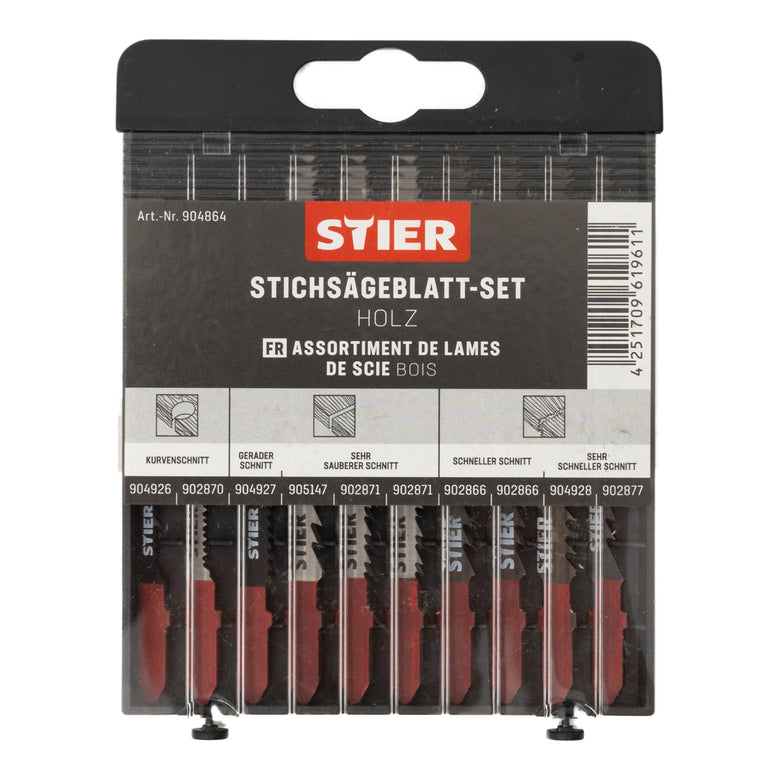STIER Stichsägeblatt Set