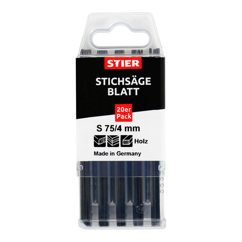 STIER jigsaw blade 20 pieces ST3104 worktops composite panels plywood