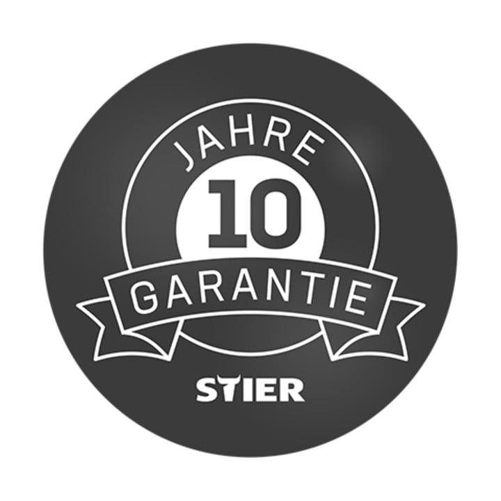 STIER Stufen Stehleiter Premium einseitig begehbar, Alu-Sicherheits-Stehleiter, Mehrzweckleiter