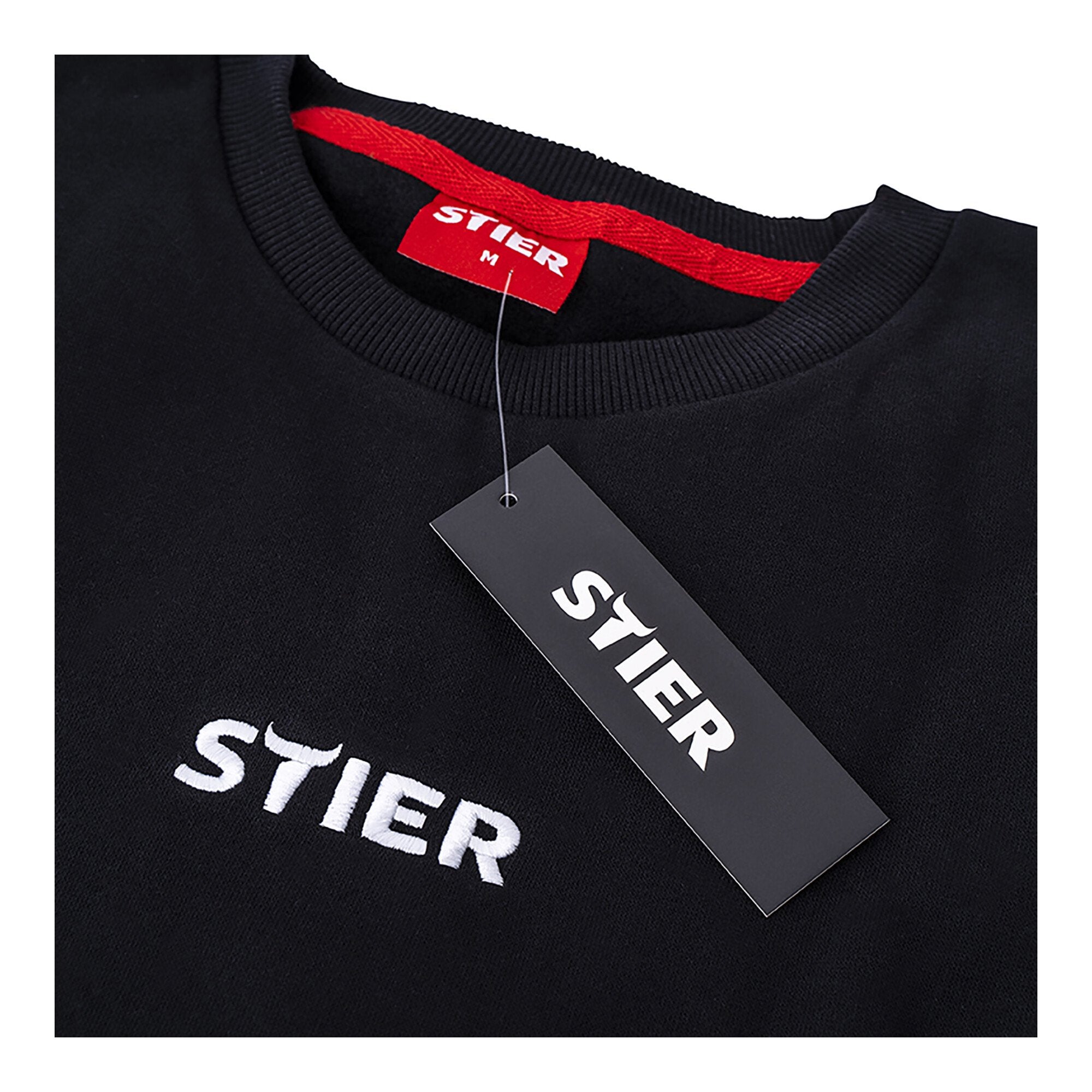 STIER Sweater div. Modelle, Größe S-XXL, unisex, 80% Baumwolle, bequemer Schnitt