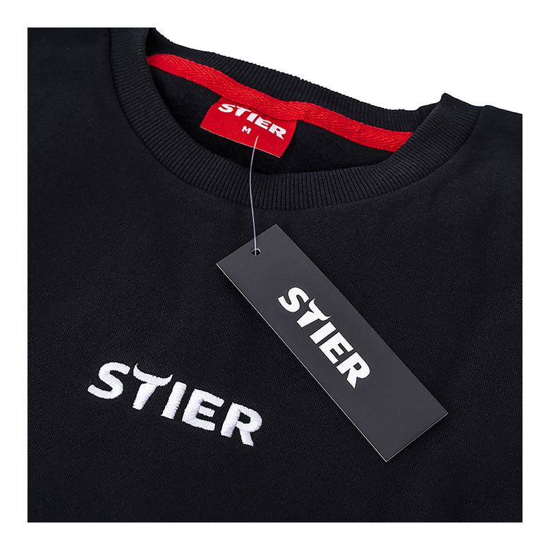 STIER Sweater div. Modelle, Größe S-XXL, unisex, 80% Baumwolle, bequemer Schnitt