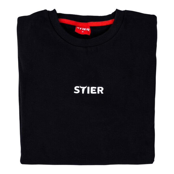 STIER Sweater div. Modelle, Größe S-XXL, unisex, 80% Baumwolle, bequemer Schnitt