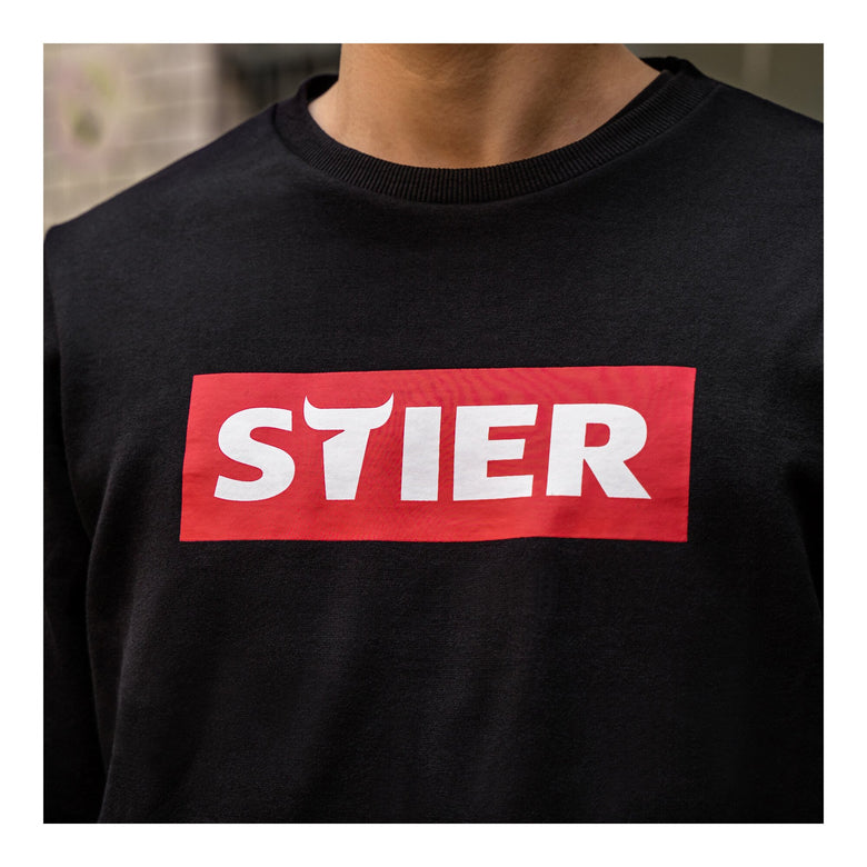 STIER Sweater div. Modelle, Größe S-XXL, unisex, 80% Baumwolle, bequemer Schnitt
