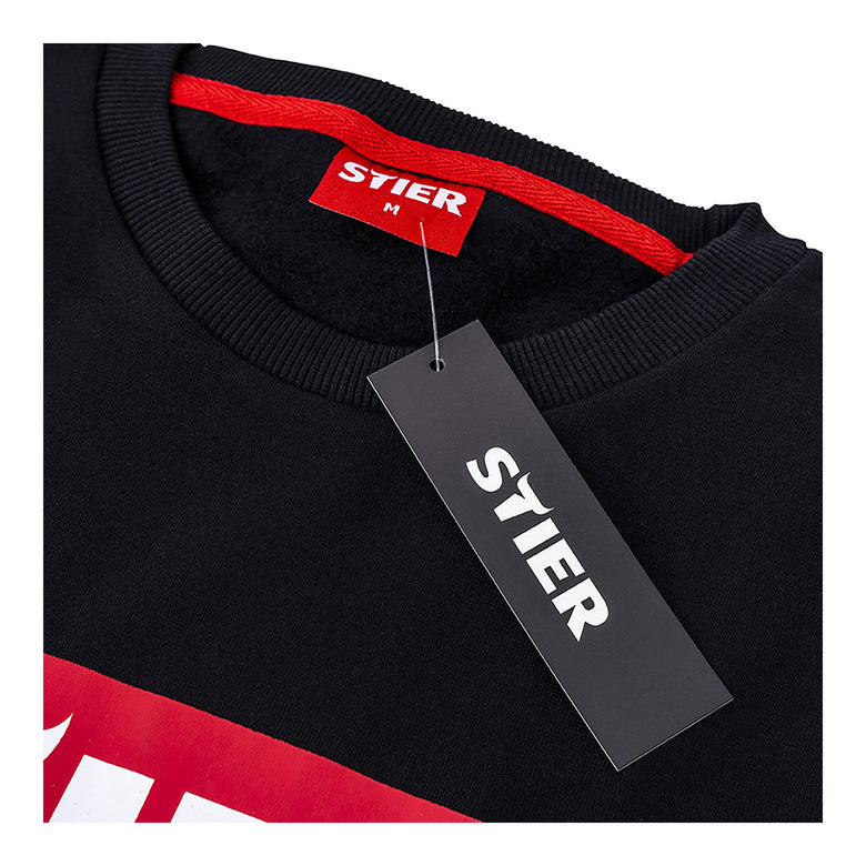 STIER Sweater div. Modelle, Größe S-XXL, unisex, 80% Baumwolle, bequemer Schnitt
