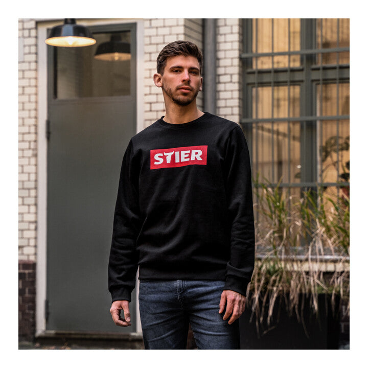 STIER Sweater div. Modelle, Größe S-XXL, unisex, 80% Baumwolle, bequemer Schnitt