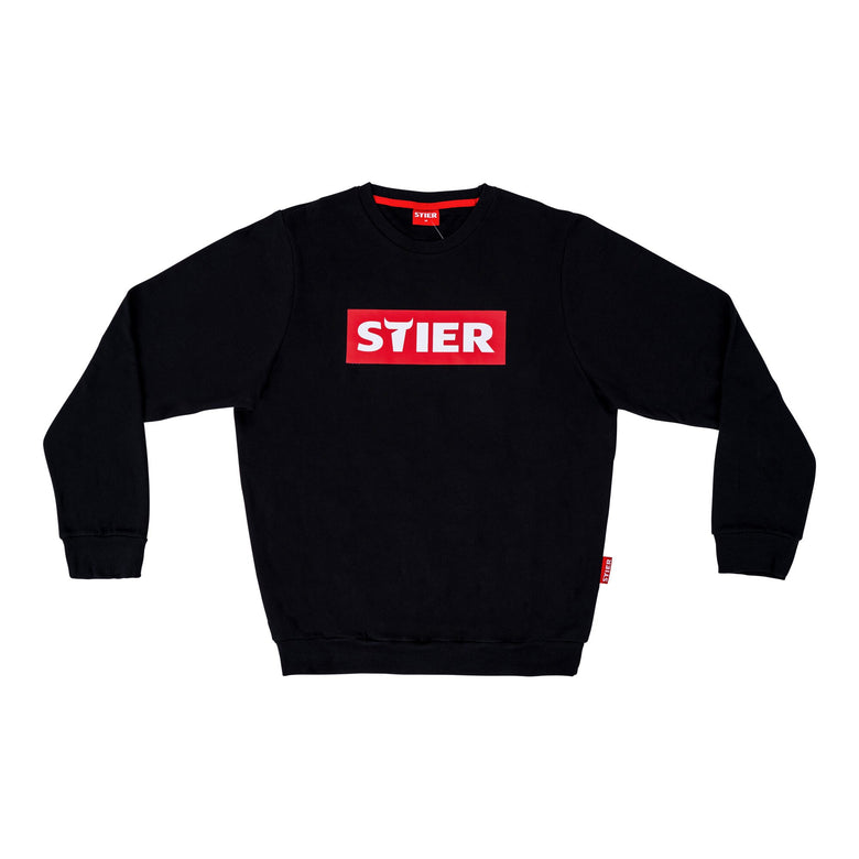 STIER Sweater div. Modelle, Größe S-XXL, unisex, 80% Baumwolle, bequemer Schnitt