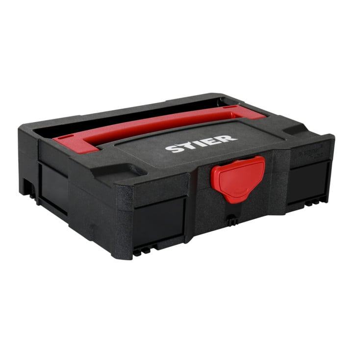 STIER Systainer T-LOC BLACK-Edition Werkzeugkoffer Sortierbox