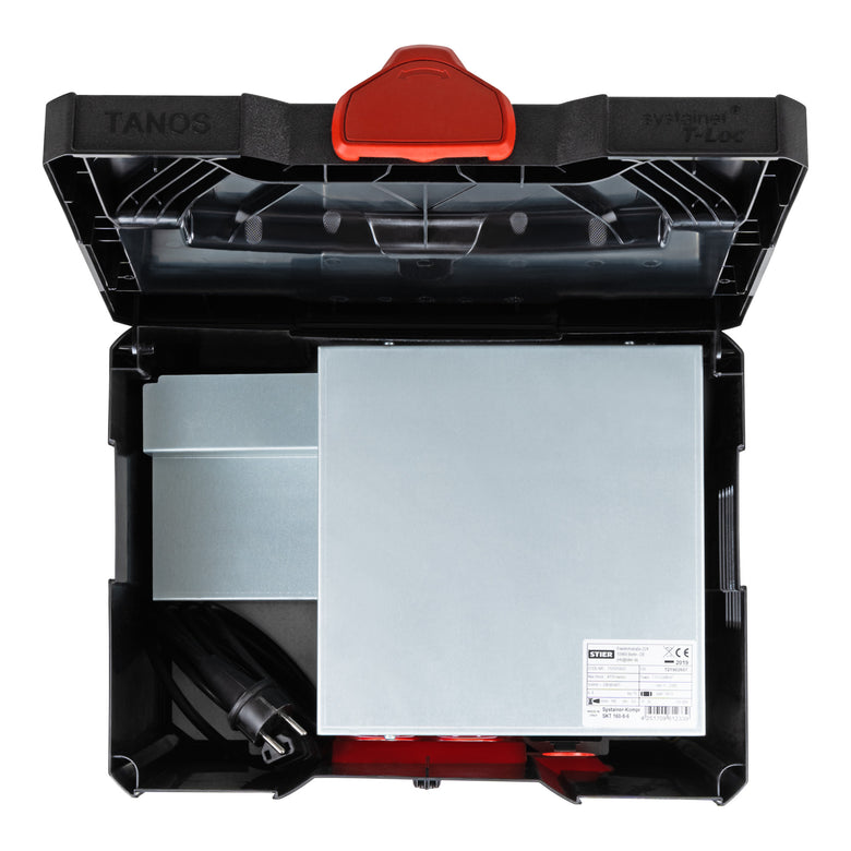 STIER Systainer Kompressor SKT 160-8-6 ölfrei SysMaster Druckluft Druckminderer