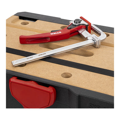 STIER Systainer- Set MFT T-Loc mit 4 STIER Hebelzwingen Lochplatte 5-teilig