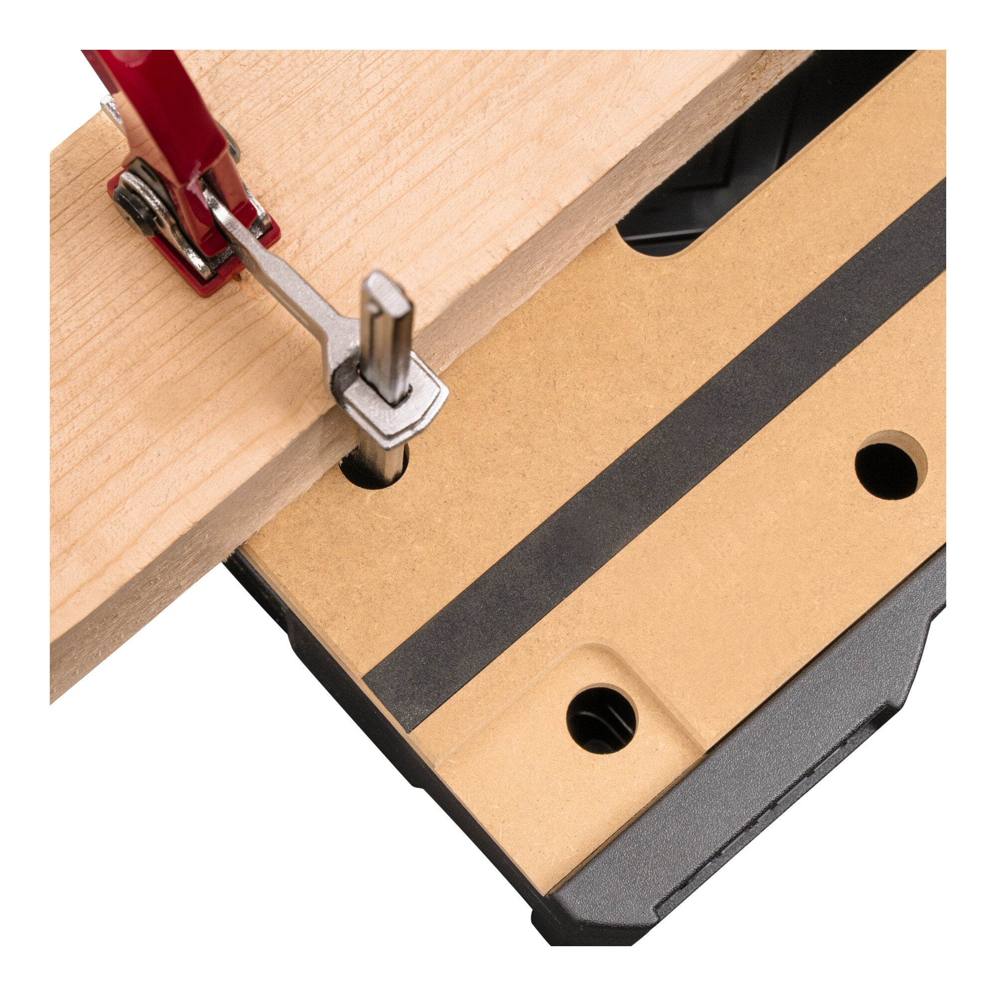 STIER Systainer T-LOC MFT BLACK Edition 396x296x105mm clamping table transport box