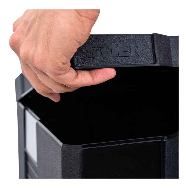 STIER Systainer T-LOC BLACK-Edition Werkzeugkoffer Sortierbox