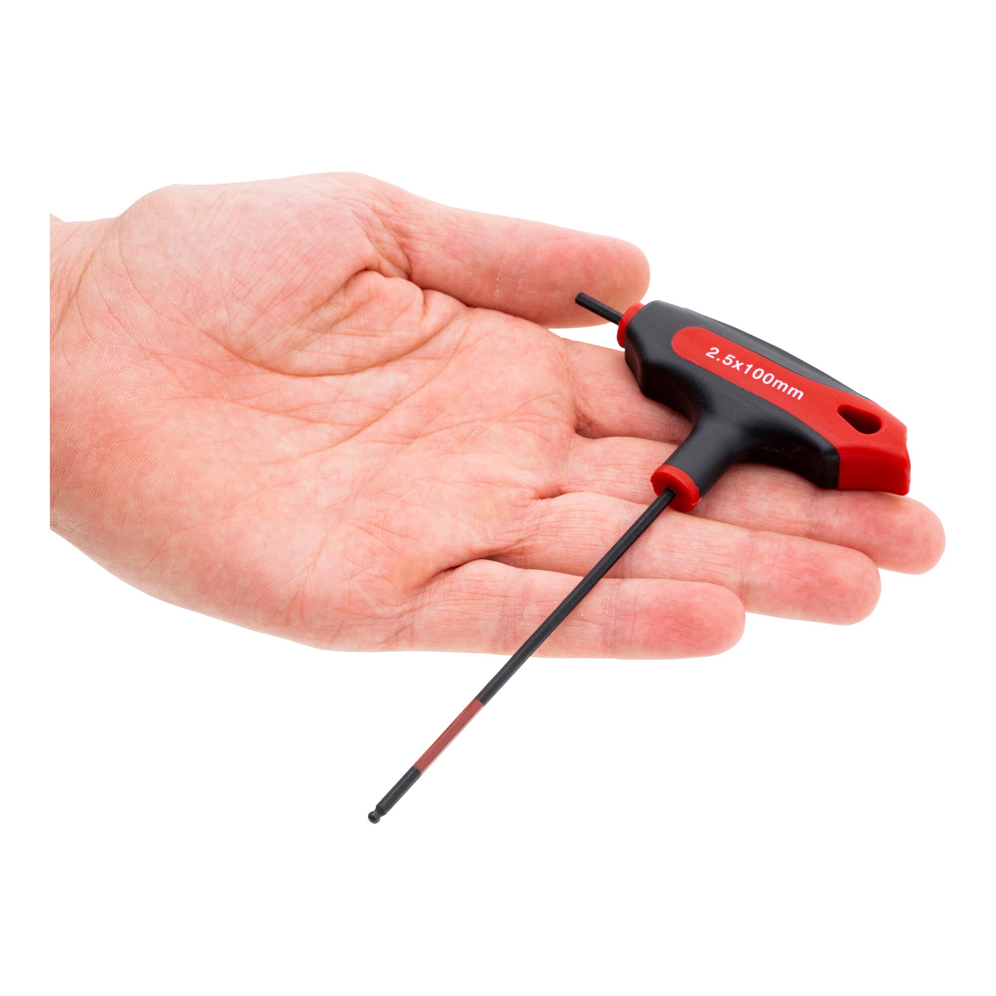STIER T-handle screwdriver | 6KT | SW 2.5 mm | Can be used as a short or long handle | Optimal power transmission