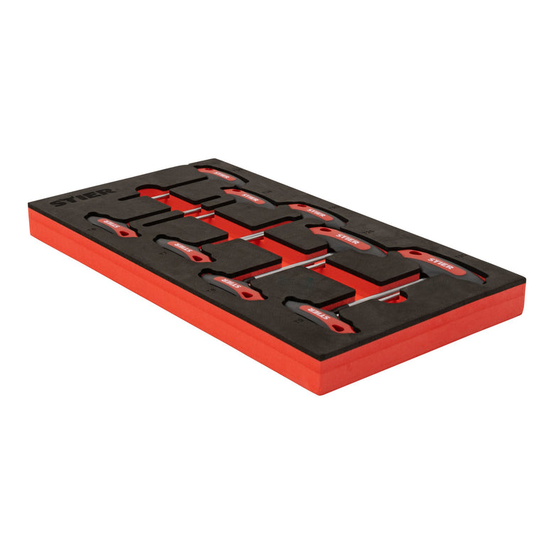 STIER T-Griff-Schraubendreher-Satz Torx TX15 - TX45 mm 6-teilig in