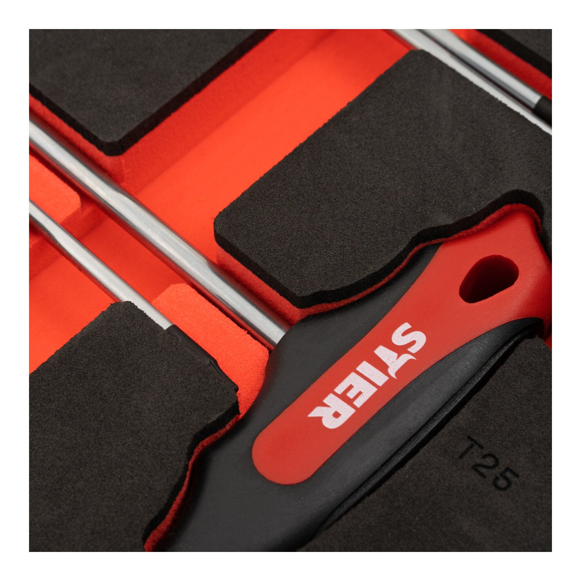 STIER T-Griff-Schraubendreher-Satz Torx TX15 - TX45 mm 6-teilig in