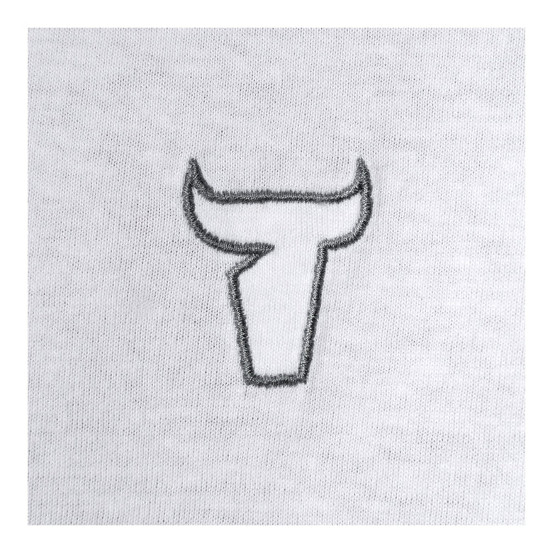 STIER T-Shirt embro essential organic cotton M white