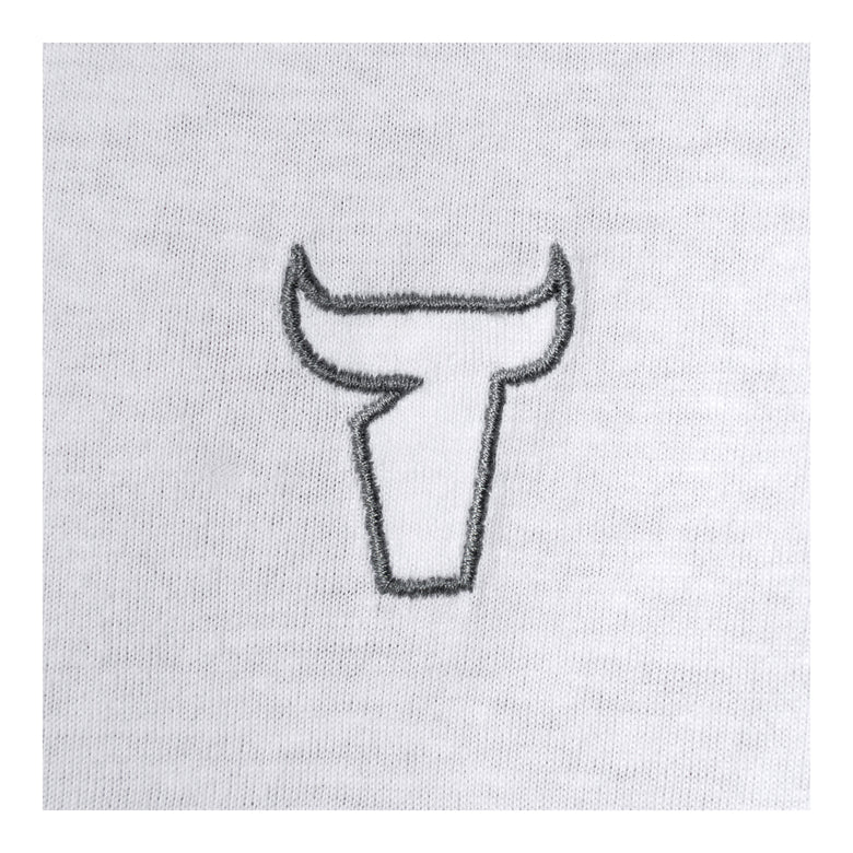 STIER T-Shirt embro essential organic cotton S white
