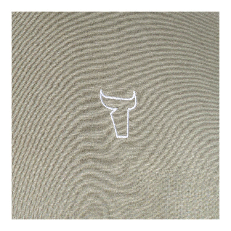 STIER T-Shirt embro essential organic cotton XL olive