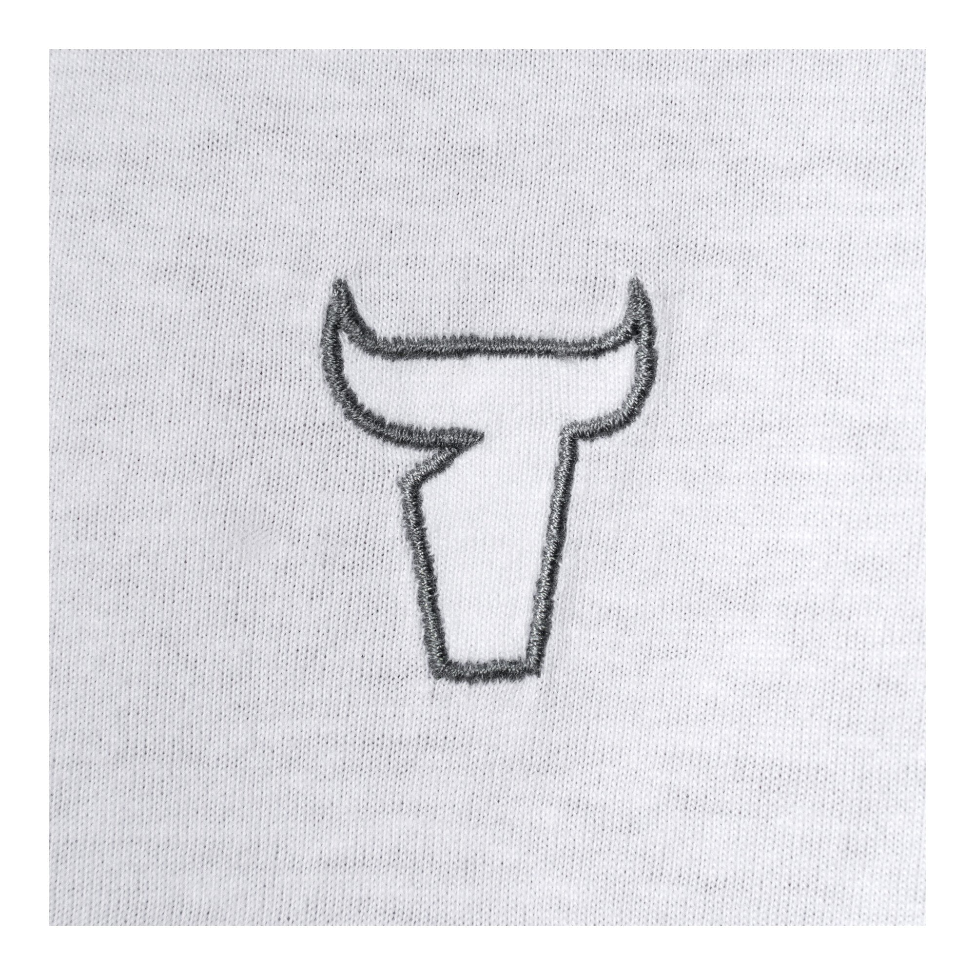 STIER T-Shirt embro essential organic cotton XXL white