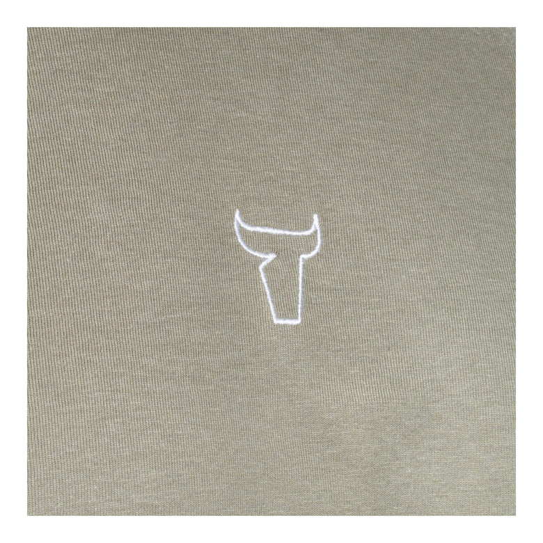 STIER T-Shirt embro essential organic cotton XXL olive