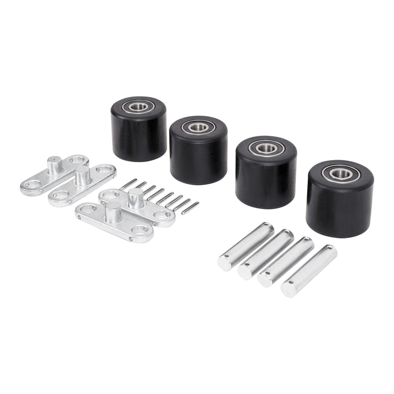 STIER Tandem-Lastrollen-Set aus robustem Nylon inkl. Achsen + Wippen für