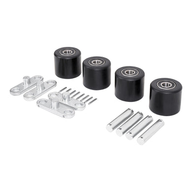 STIER tandem load roller set made of robust nylon including axles + rockers for
