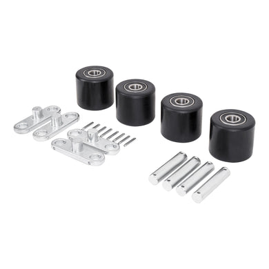 STIER tandem load roller set made of robust nylon including axles + rockers for