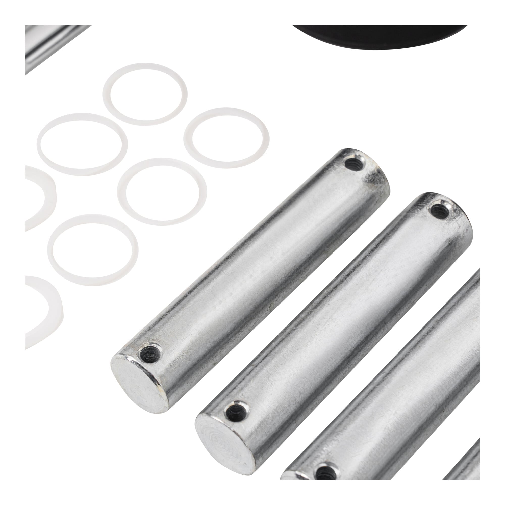 STIER tandem load roller set made of robust nylon including axles + rockers for