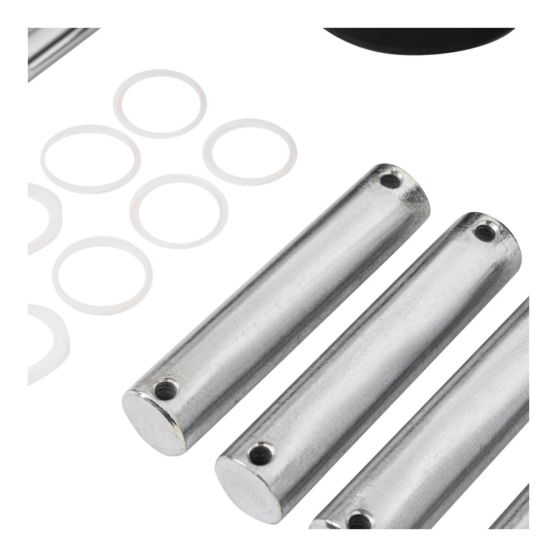 STIER tandem load roller set made of robust nylon including axles + rockers for