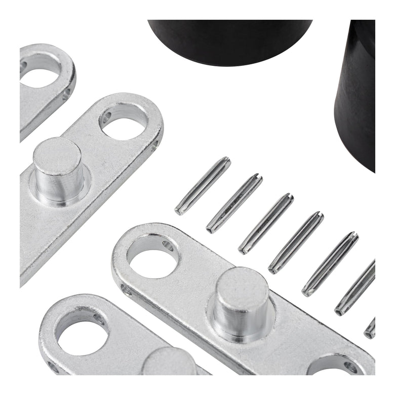 STIER tandem load roller set made of robust nylon including axles + rockers for
