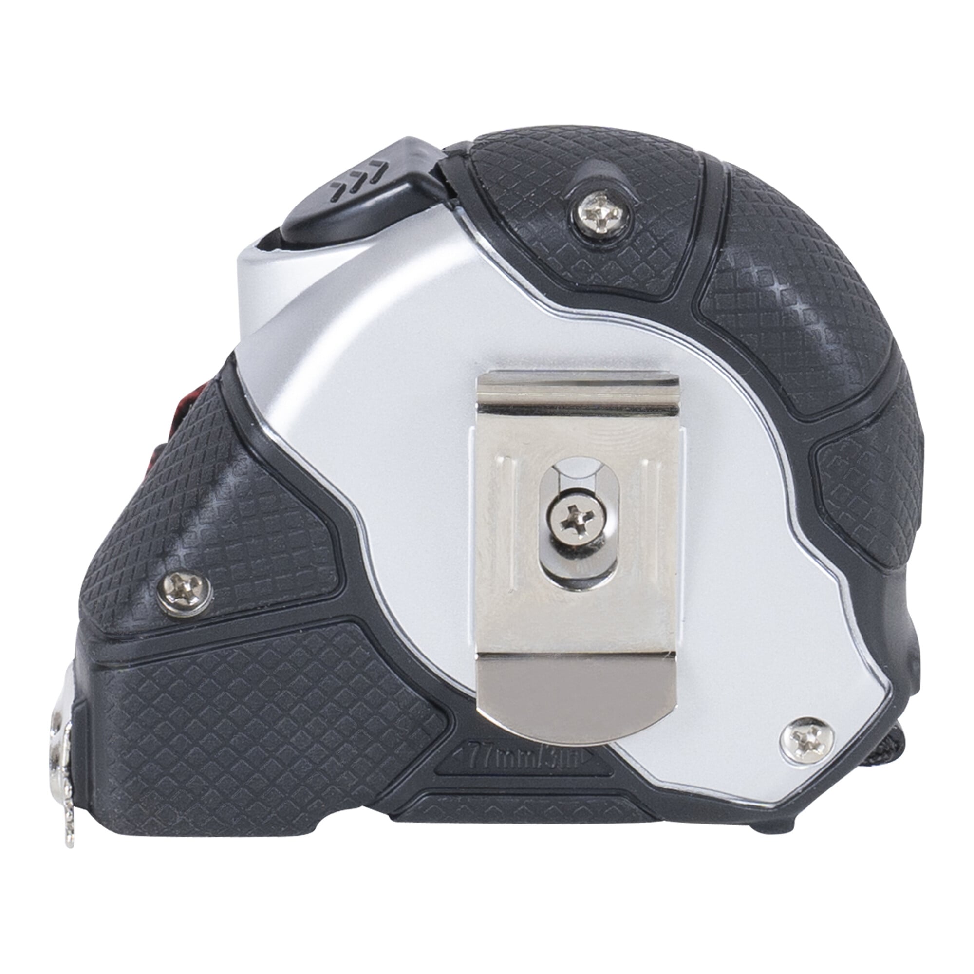 STIER Taschenbandmaß Länge 3 bis 8 m Gürtelclip Maßband Self-Lock-Buttons