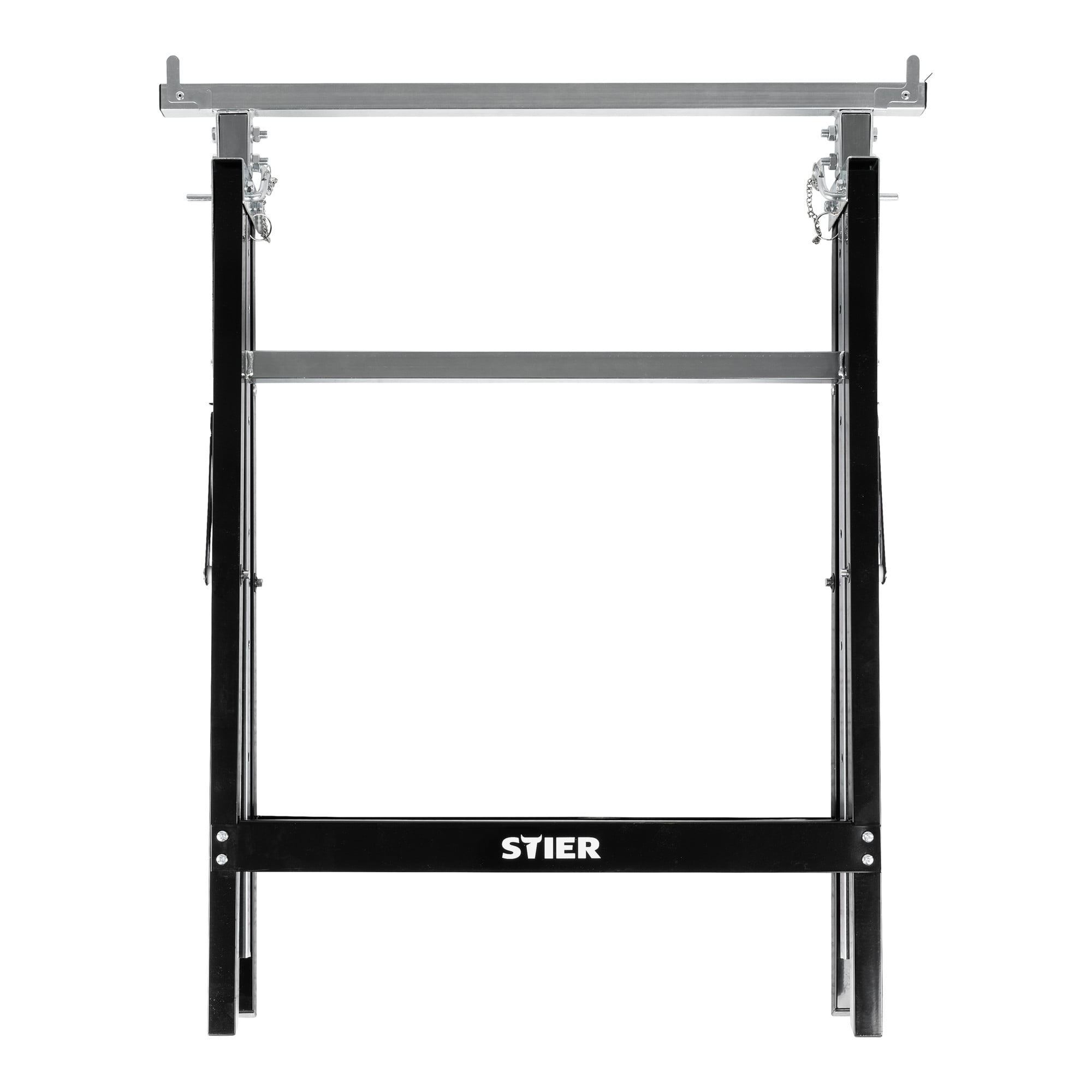 STIER Teleskop-Arbeitsbock Tragkraft 200 kg Unterstellbock höhenverstellbar 82 -