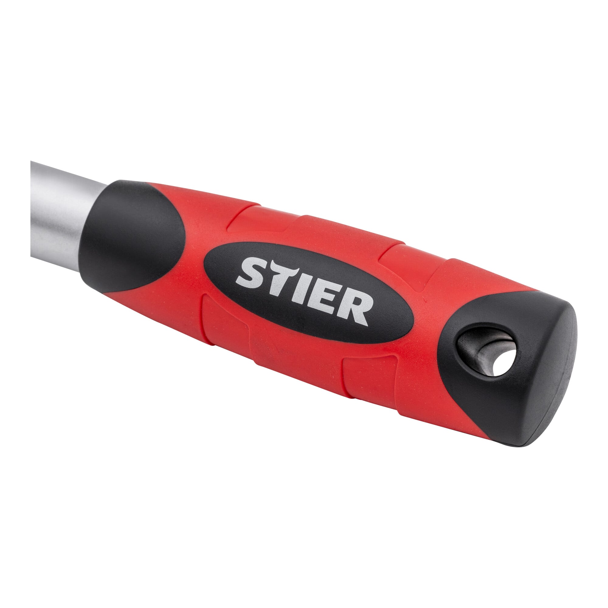 STIER Teleskop-Umschaltknarre 1/2 Zoll 2-K-Griff mit Schnellentriegelung Länge