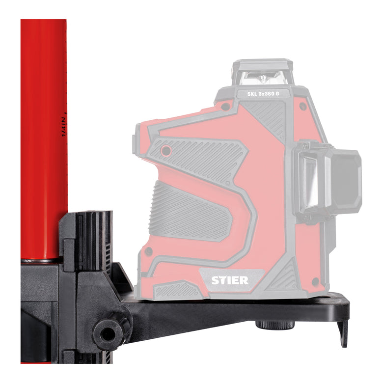 STIER Teleskopstange für Kreuzlinienlaser 360 cm Lasermessgeräte Zubehör 20 -