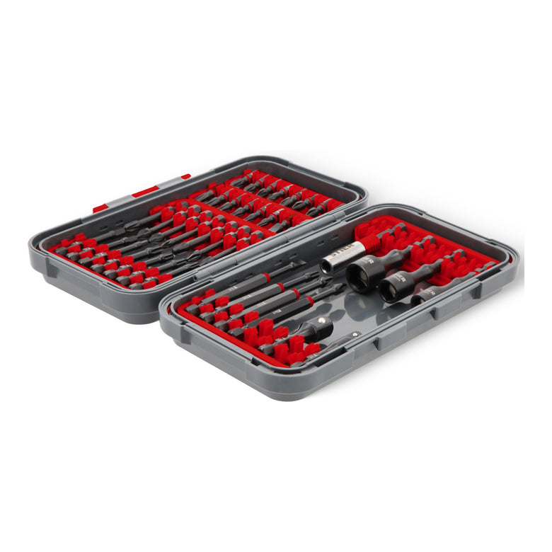 STIER torsion bit set for cordless screwdriver 42-piece interchangeable function assembly vehicle
