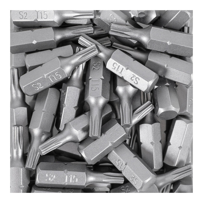 STIER TORX bit bulk pack 50 bits Bits T 15 - T 30 Length 25 mm Professional tool
