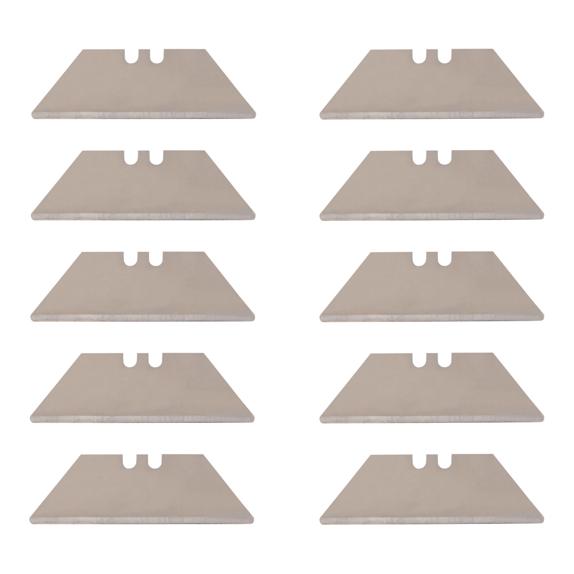 STIER Trapezklinge für Klappmesser 10 Stück geschärft 19 x 61 mm Wechselklingen