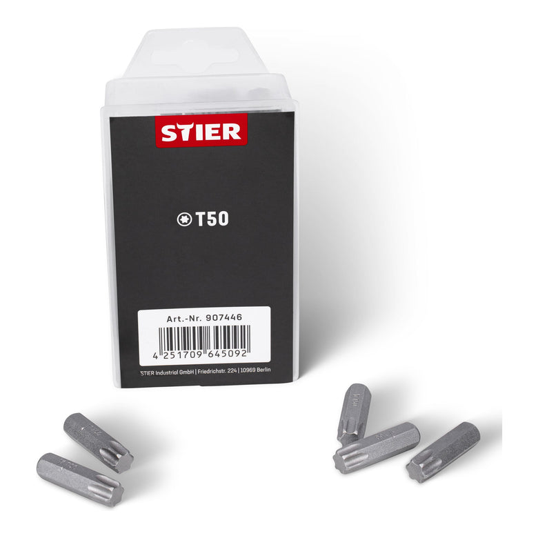 STIER TORX® bit bulk pack T50