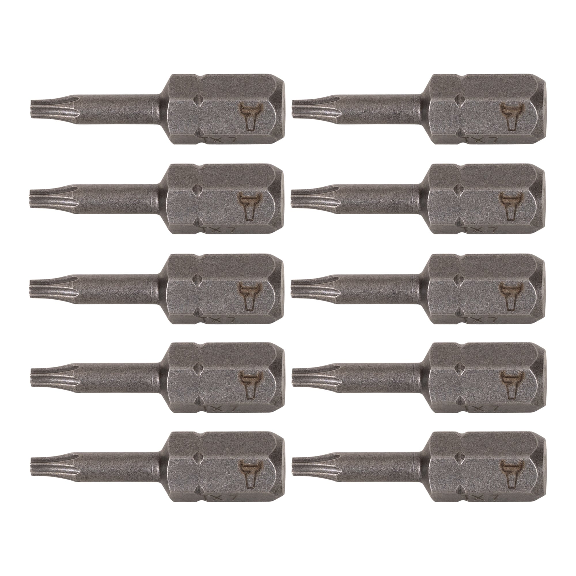 STIER Torx® bit TX 7 and TX 8 form C 6.3 length 25 mm 10-pack 10 pieces