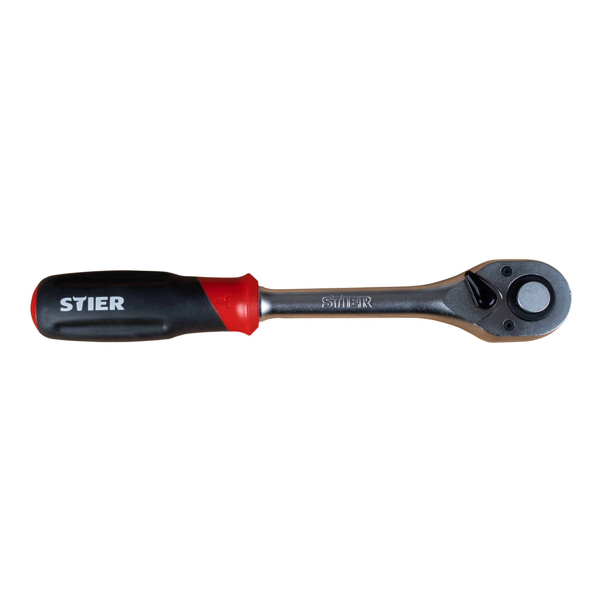 STIER reversible ratchet 1/4 inch with quick release small return angle