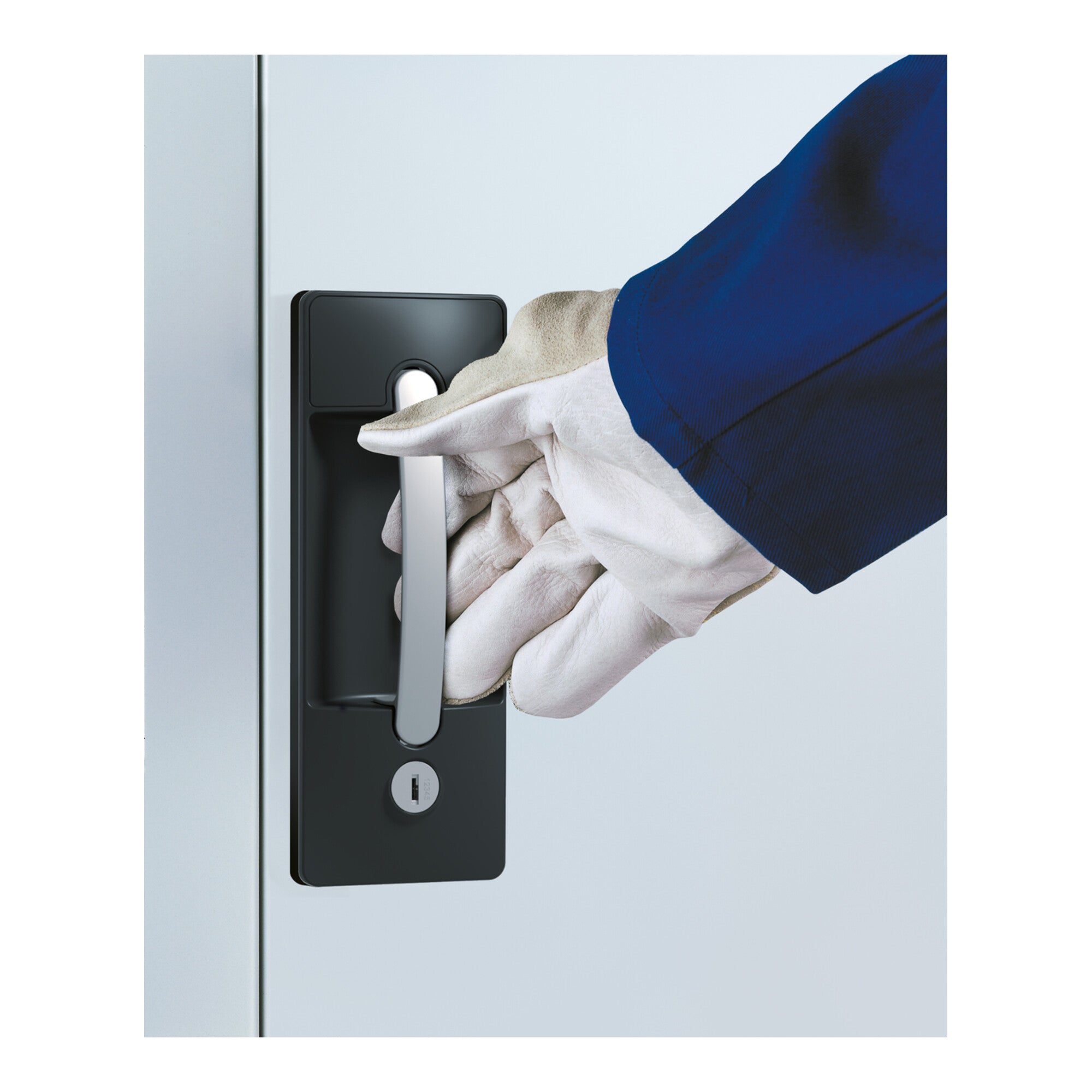 STIER Umweltschrank mit 4 verzinkten Wannenböden und Ergo-Lock 1950x930x500mm