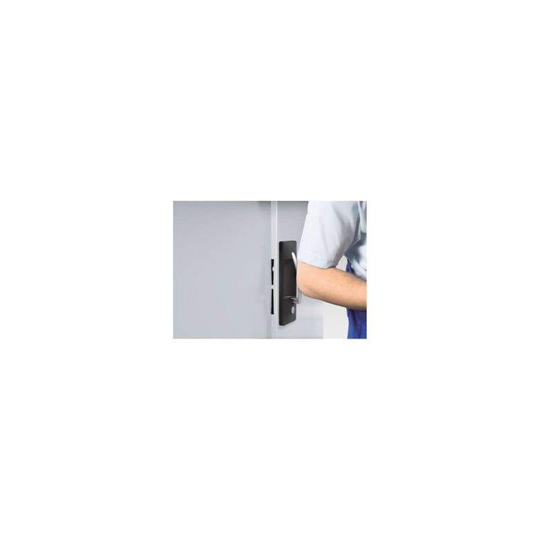 STIER Umweltschrank mit 4 verzinkten Wannenböden und Ergo-Lock 1950x930x500mm