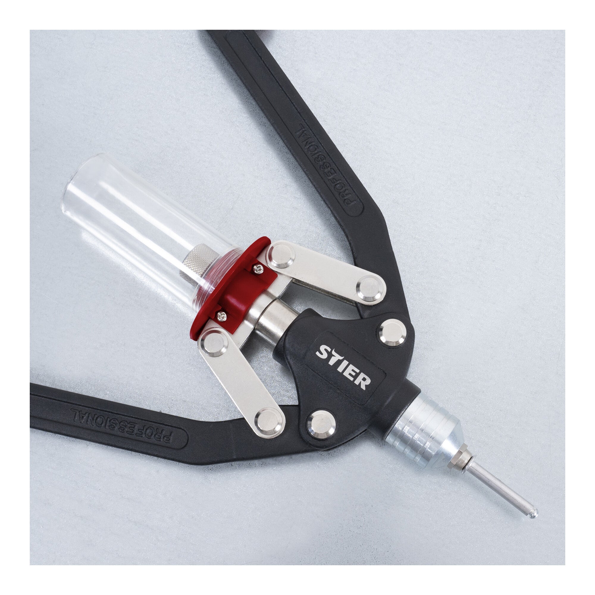 STIER universal riveting pliers set 11-piece riveting pliers for blind rivets and