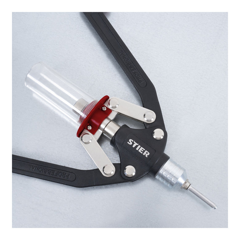 STIER universal riveting pliers set 11-piece riveting pliers for blind rivets and