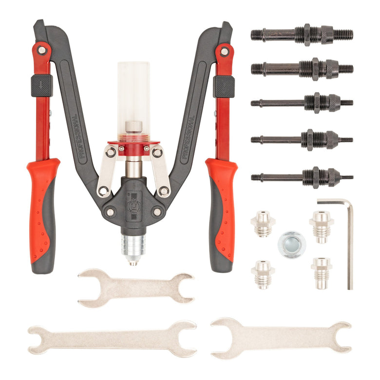 STIER universal riveting pliers set 11-piece riveting pliers for blind rivets and