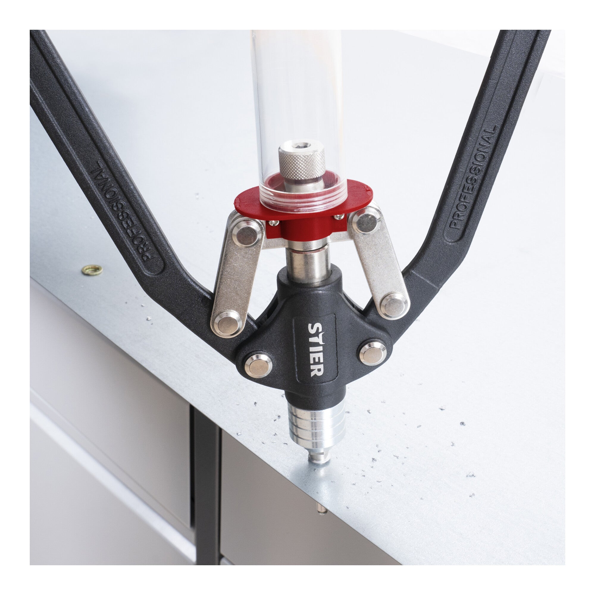 STIER universal riveting pliers set 11-piece riveting pliers for blind rivets and