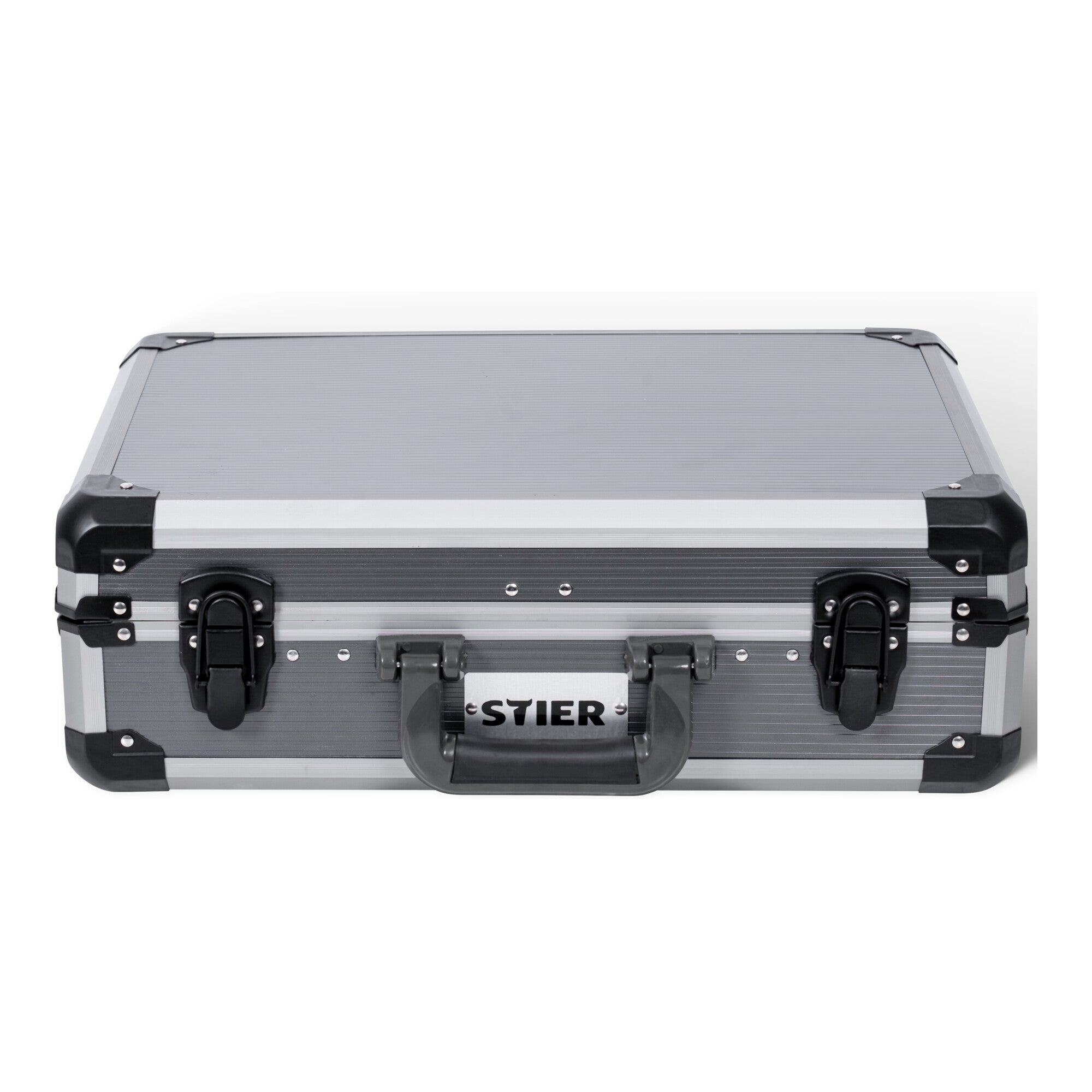 STIER Universal Werkzeugkoffer 144 teilig bestückt Werkzeug Koffer aus Aluminium