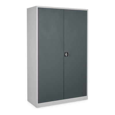 STIER Universalschrank mit 4 Fachböden 1950x 120 x 50 mm, Hellgrau
