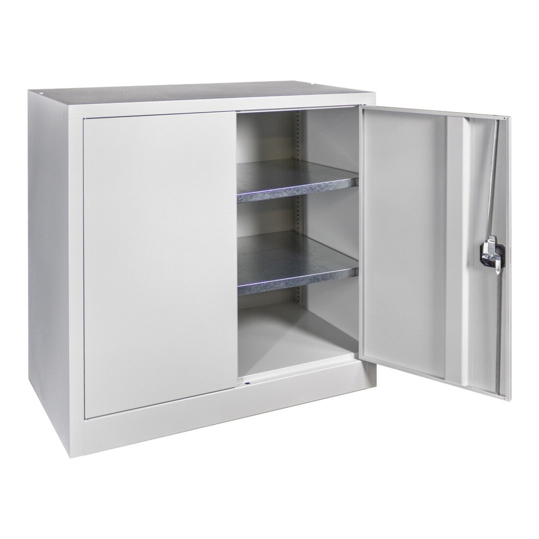 STIER Universalschrank Premium mit 2 verz. Einlegeböden 1000x1000x500mm