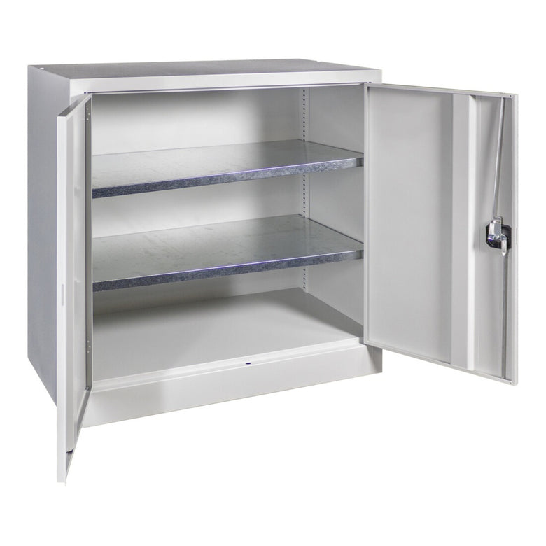 STIER Universalschrank Premium mit 2 verz. Einlegeböden 1000x1000x500mm