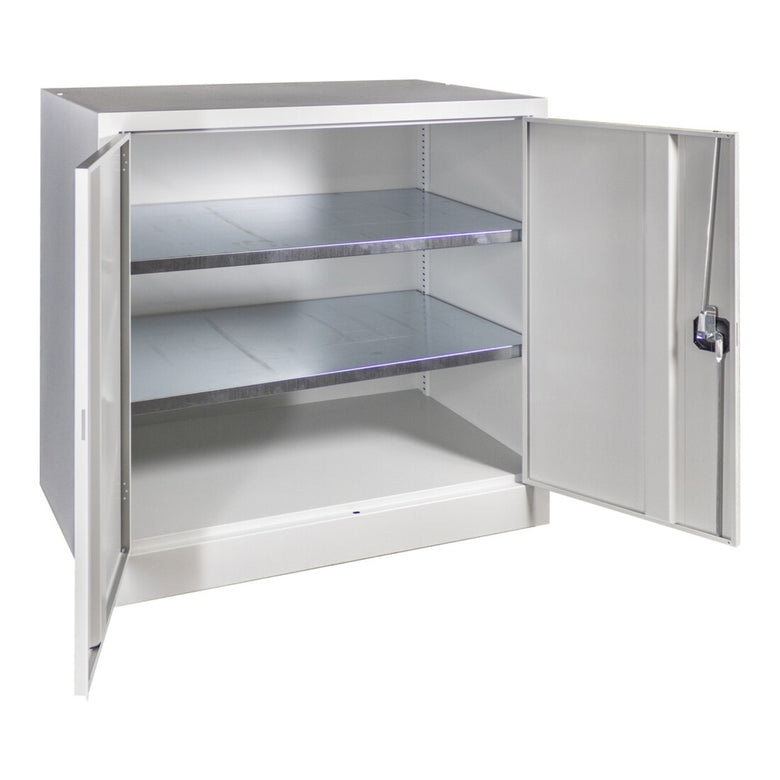 STIER Universalschrank Premium mit 2 verz. Einlegeböden 1000x1000x600mm